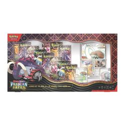 Pokemon TCG PALDEAN FATES Great Tusk Iron Treads Ex Premium Collection