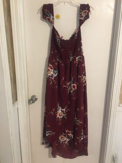 Sz2XL Floral long Dress $5