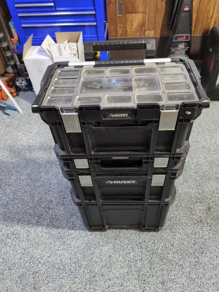 Husky Tool Boxes Stackable