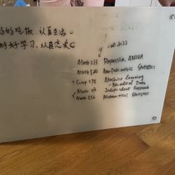 Glass Writing Board