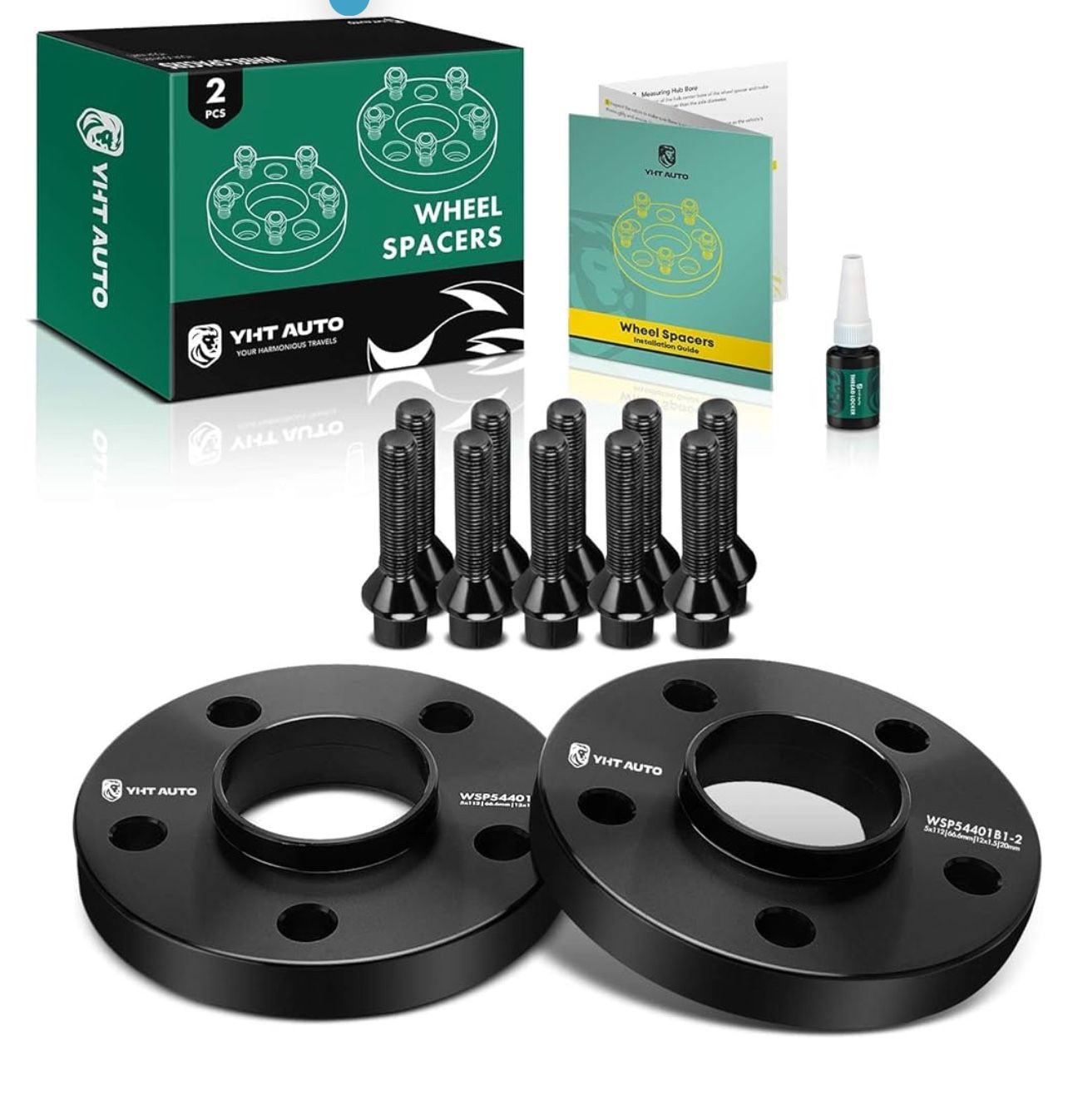 Wheel Spacers Mercedes-Benz’s 5x112m 20mm 66.6’m