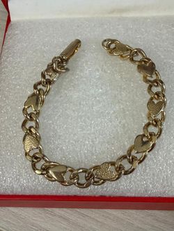 Manilla Gold Filled Corazón 