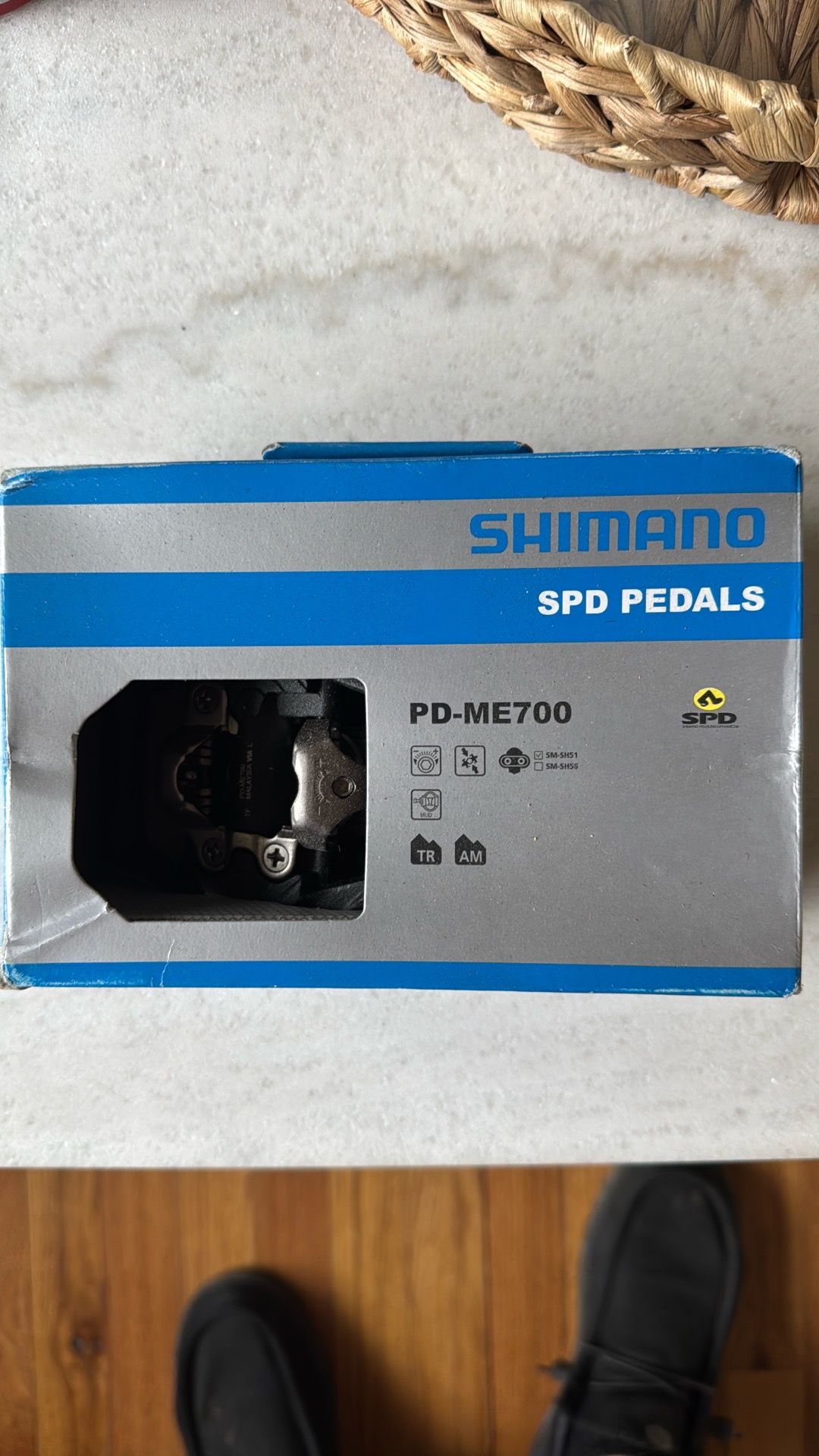 Brand New Shimano PD-ME700 SPD Mountain Bike Pedals – Unused in Box