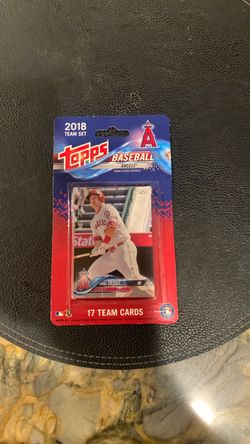 2018 Topps Angels Team Set