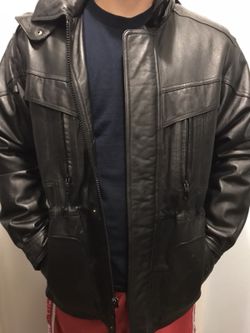 Genuine leather jacket