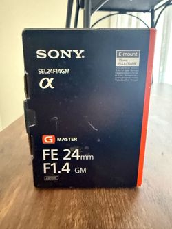Sony FE 24mm F1.4 GM