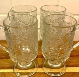 Four (4) Vintage Princess House Hot Beverage Mugs
