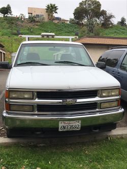 Chevy work truck 2000
