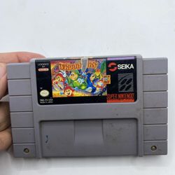 Troddlers - Authentic Super Nintendo Game SNES - Tested Retro