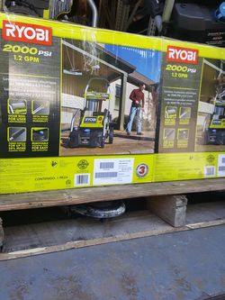 Ryobi pressure washer
