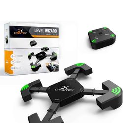 CARMTEK Level Wizard v2.0 - Wireless RV Leveling System | Camper Leveling System with Extensible Legs for Accurate Leveling | Fast & Easy Way to Level