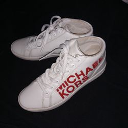 Michael KORS Ladies HI-Top Sneakers, Size 8, NEW 