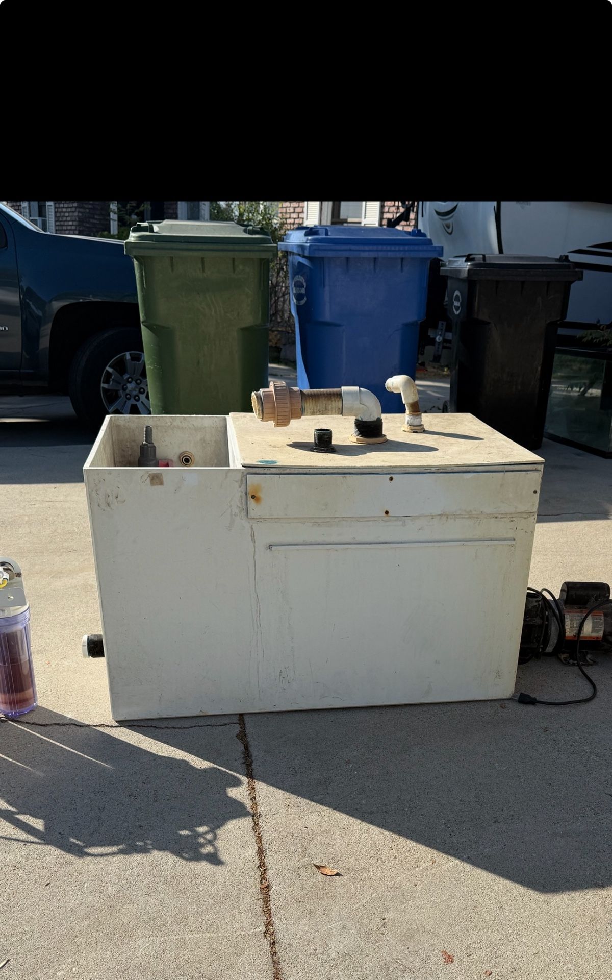 Fish Tank sump. 