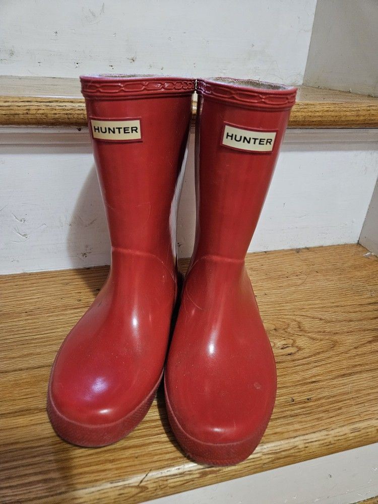 Hunter Kids Rain Boots Size 11 