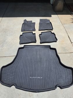 OEM TOYOTA CAMRY ALL WEATHER FLOOR MATS. 2018-2026 MODELS