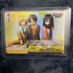 Weiss Schwarz Since That Day Attack on Titan Vol 1 AOT/S35-E028R RRR