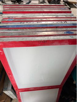 Screenes /screen printing/ 20x24