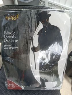 Black death doctor
