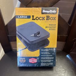 Snap Safe Large Lock Box 