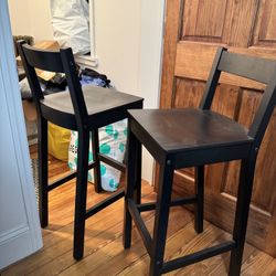 2 IKEA NORDVIKEN bar stools 
