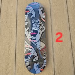SANTA CRUZ SKATEBOARD DECK DIFFERENT SIZE 80 EACH