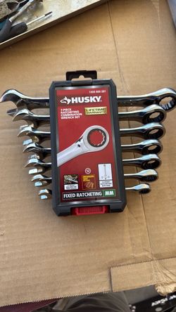 Husky Lifetime Warranty 7pcs Ratcheting Combination Wrench Set