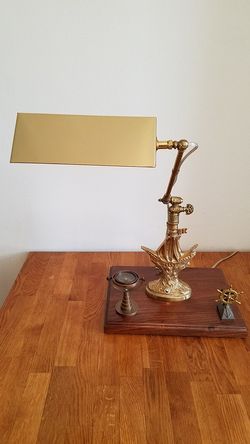 Custom, Nautical theme Desk Lamp