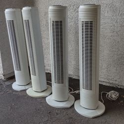 TWO Holmes® 31-Inch Oscillating Tower Fan

