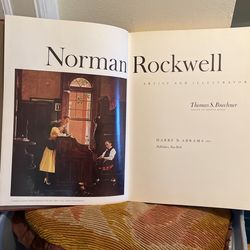 Beautiful And Large Norman Rockwell Book