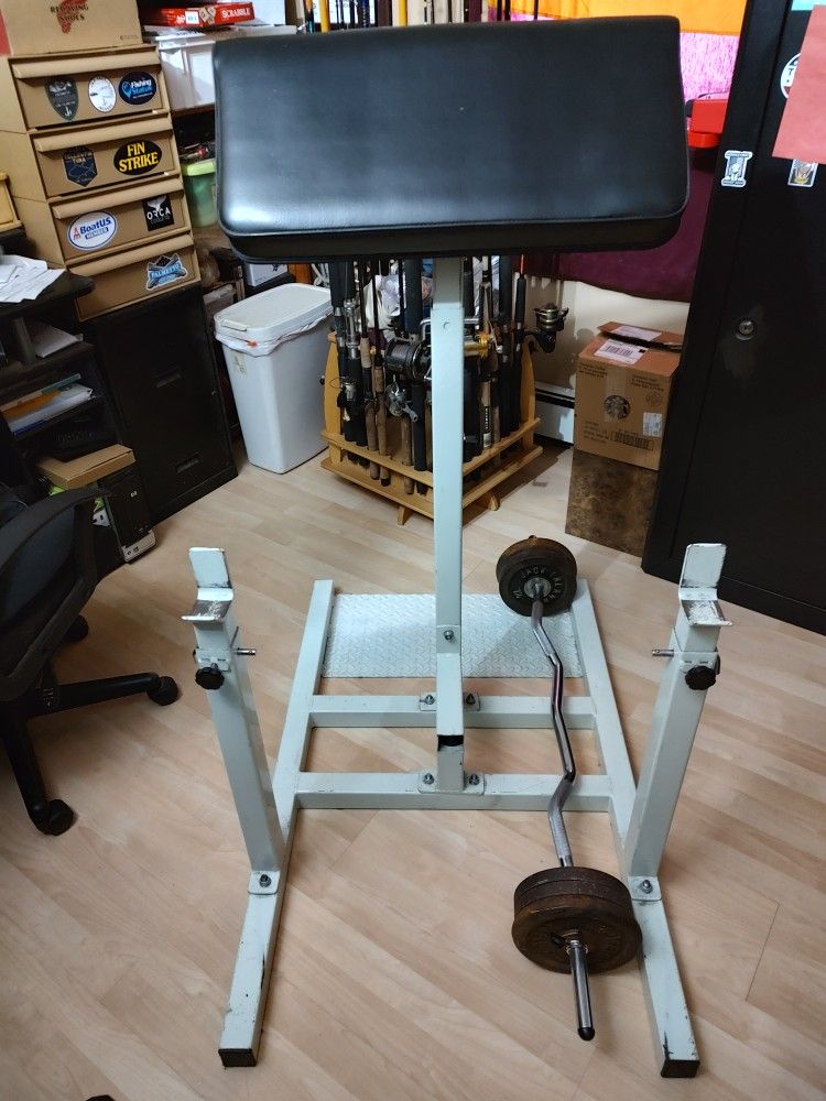 Preacher Curl Bench