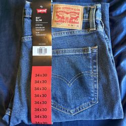 Brand New 511 Levi’s Men’s Pants 