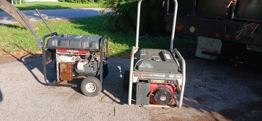 Two work Generators  5kw and 6kw $300 for both