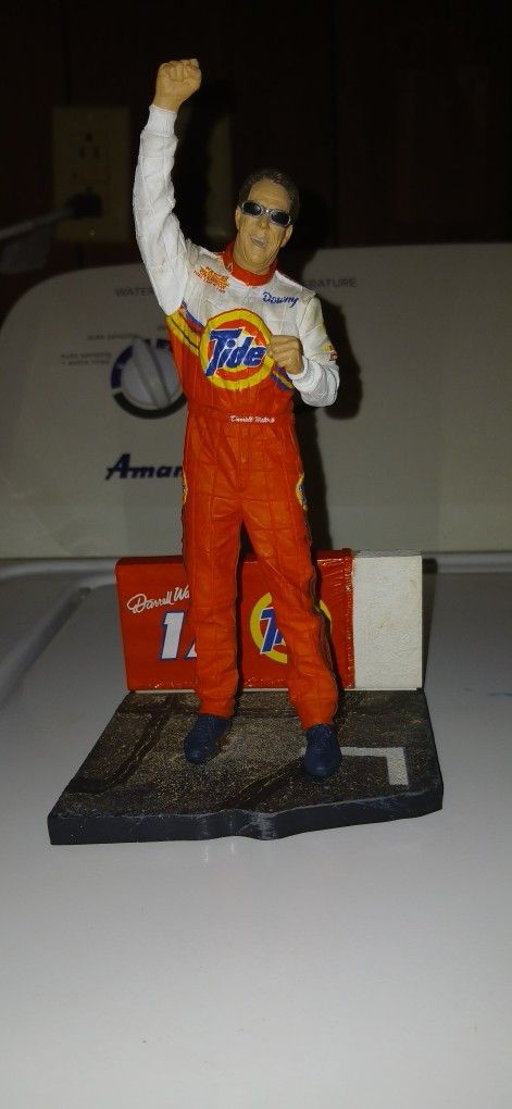 Darrell Waltrip Standing McFarlane Figure With Stand