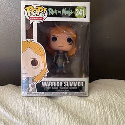 Rick And Morty Warrior Summer Funko Pop