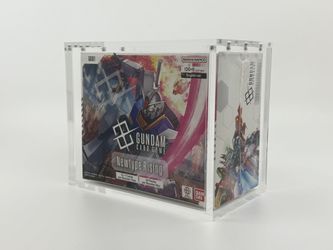 Gundam Booster Box Acrylic Case With Magnetic lid