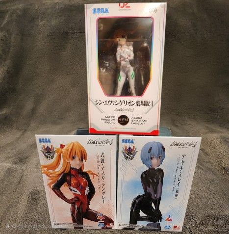 EVANGELION FIGURE SET 