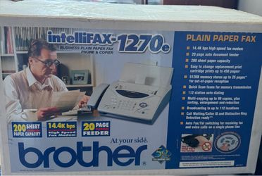 Brother IntelliFAX 1270e Fax Machine