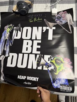 A$AP Rocky Don’t be dumb poster