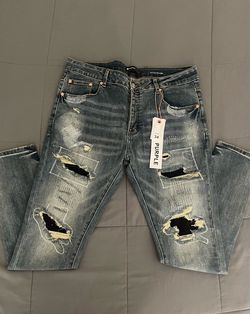 Purple Brand Distressed Jeans Size 34