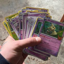 45 Pokemon Cards $10