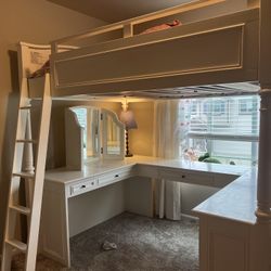 Pottery barn deals chelsea loft bed