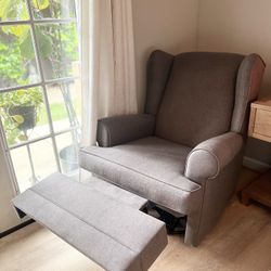 Potterybarn Swivel Recliner 