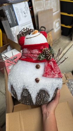 Snowman decor