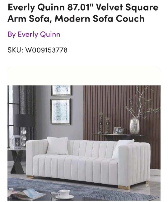 Sofa Blanco