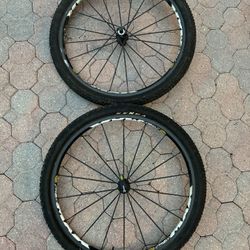 26” Mavic Crossmax XL Disc UST Tubeless MTB Bike Wheelset 9x100 10x135 mm QR