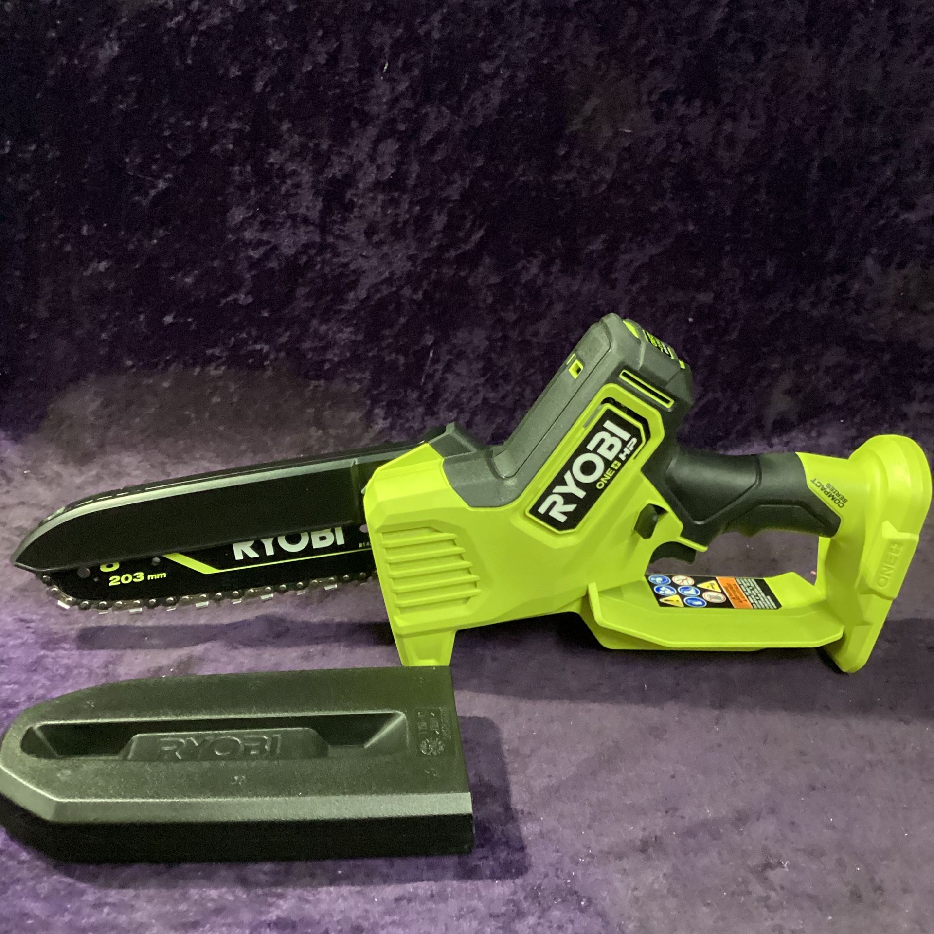 🧰🛠RYOBI ONE+HP 18V Brushless 8” Compact Pruning Mini Chainsaw-LIGHTLY USED!(Tool Only)-$110!🛠🧰