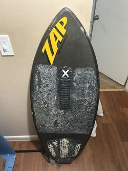 Black Zap Skimboard