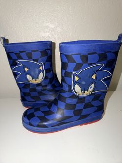 Sonic Boys Rain Boots