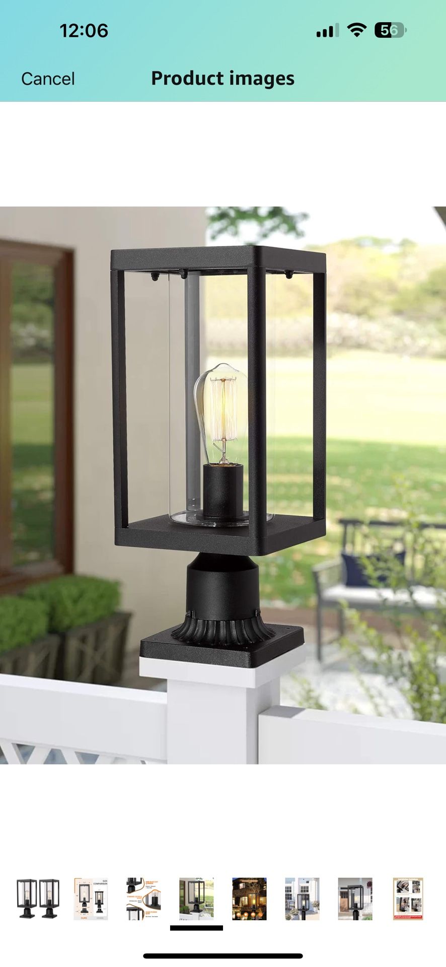 Outdoor Podt Lantern