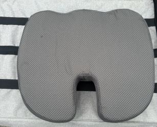 Gray Coccyx Seat Cushion